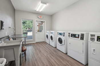 On-site laundry center